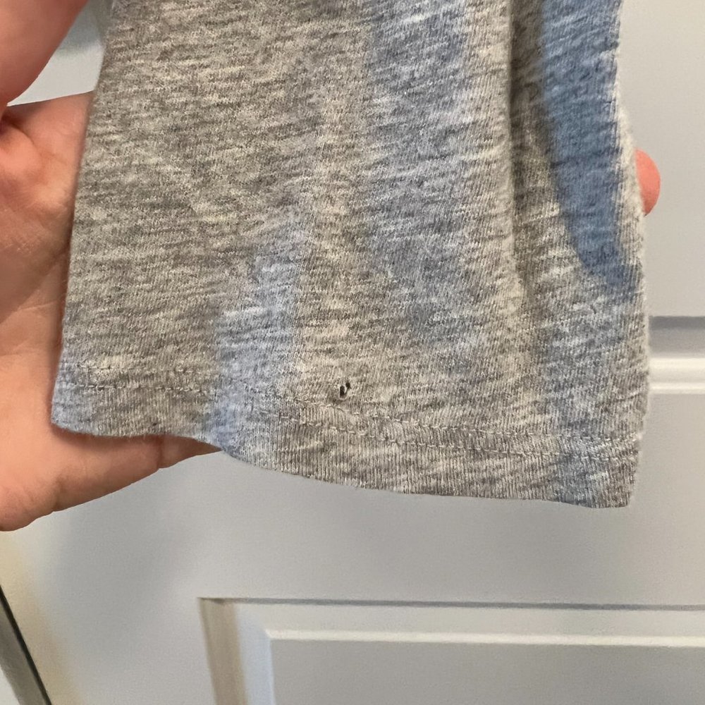 Vince grey long sleeve tee - Picture 3 of 4